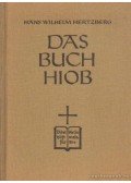 Hertzberg, Hans Wilhelm - Das buch Hiob