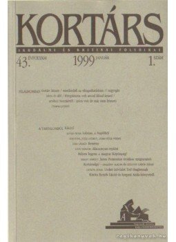 Kis Pintér Imre - Kortárs 1999/1. január Kis Pintér Imre - Kortárs 1999/1. január, Budapest 1999 antikvár könyv