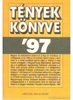 Kereszty András - Tények könyve '97 Kereszty András - Tények könyve '97, 1997 antikvár könyv