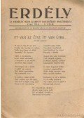 Erdélyi Sándor,Vámszer Géza - Erdély 1946. ősz 3. szám
