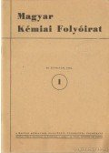 Pungor Ernő - Magyar Kémiai Folyóirat 1982. 88. évfolyam (hiányos)