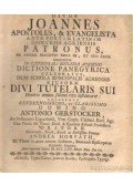 Gerstocker, Antonio - Divus Joannes Apostolus, & Evangelista Ante Portam Latinam Dioecesis Agriensis Patronus (Andrea Horvath)