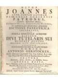 Gerstocker, Antonio - Divus Joannes Ante Portam Latinam Dioecesis Agriensis Patronus (Andrea Zazio)