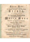 Voigt, P. Michaele - Ehren - Rede so an dem glorreichen Fest tag der Heiligen Jungfrauen, und Blut Zeugin Ursula, den 21. Monats Tag Octobris 1755.