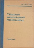 Szépe Ferenc,Dr. Csellár Ödön - Táblázatok acélszerkezetek méretezéséhez