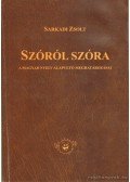 Sarkadi Zsolt - Szóról szóra