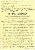 Takács Edit,Petrák Ferenc - Petrák-Krónika