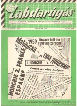 Hoffer József - Labdarúgás 1960. VI. évf. (teljes) Hoffer József - Labdarúgás 1960. VI. évf. (teljes), Budapest 1960 antikvár könyv