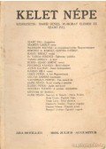 Muhoray Elemér (szerk.),Barsi Dénes,Szabó Pál - Kelet népe 1936. julius-augusztus
