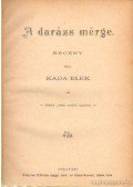 Kada Elek - A darázs mérge