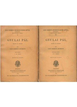 Báró Kemény Zsigmond - Gyulai Pál I-II. kötet Báró Kemény Zsigmond - Gyulai Pál I-II. kötet, Budapest 1914 antikvár könyv