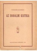 Császár Elemér - Az irodalmi kritika