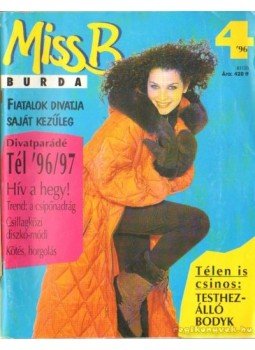 Acsay Judit - MissB burda tél 96/97 Acsay Judit - MissB burda tél 96/97, Budapest 1996 antikvár könyv