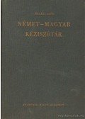 Halász Előd - Német-magyar kéziszótár