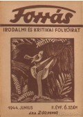 Hankiss János - Forrás 1944. junius II. évfolyam 6. szám