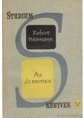 Weimann, Robert - Az "új kritika"