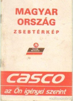 - Magyarország zsebtérkép 1:650 000 - Magyarország zsebtérkép 1:650 000, 1988 antikvár könyv