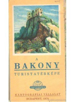 Dr. Hegyi Gyula, Domokos György - A Bakony turistatérképe Dr. Hegyi Gyula, Domokos György - A Bakony turistatérképe, Budapest 1974 antikvár könyv