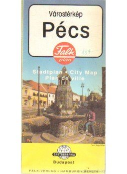 -- - Pécs várostérkép -- - Pécs várostérkép, Budapest 0 antikvár könyv