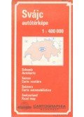 Domokos György,Szép János - Svájc autótérképe (1: 400 000)