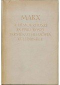 Karl Marx - A démokritoszi és epikuroszi természetfilozófia különbsége