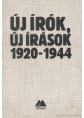 M. Pásztor József - Új írók, új írások 1920-1944