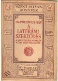 Polzovics Iván dr. - A lateráni szerződés