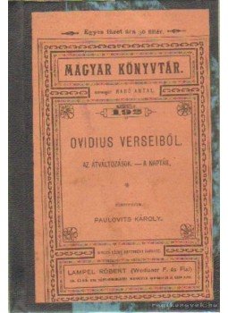 - Ovidius verseiből - Ovidius verseiből, Budapest 1900 antikvár könyv