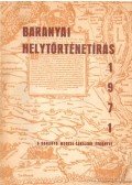 Szita László - Baranyai helytörténetírás 1971