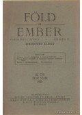 Kogutowicz Károly - Föld és ember 1929. IX. évf. 1. szám