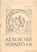 Szabó János Győző - Az Egri Vár híradója 1961. január 2. szám