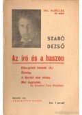 Szabó Dezső - Az író és a haszon 1941. március 64. szám