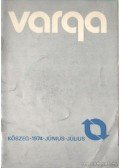 Varga Győző - Varga - Kőszeg 1974. június-július