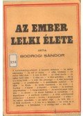 Bodrogi Sándor - Az ember lelki élete