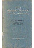Rákosi Mátyás - Népi demokráciánk új feladatai