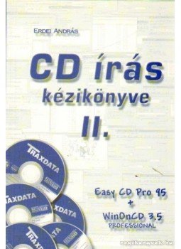 Erdei András - CD írás kézikönyve II. Erdei András - CD írás kézikönyve II., Budapest 1999 antikvár könyv