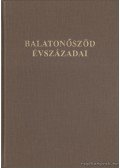 Stirling János - Balatonőszöd évszázadai
