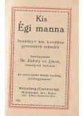 Zádori ev. János - Kis Égi manna
