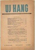 Szécsi András (szerk.) - Uj Hang 1953. június 6. szám