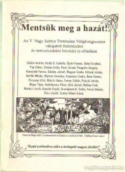 Siklósi András - Mentsük meg a hazát! Siklósi András - Mentsük meg a hazát!, 1997 antikvár könyv