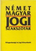 Karcsay Sándor - Német-magyar jogi szakszótár