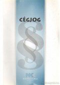 Dr. Szilner György - Cégjog 2009. február 1.