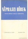 Szemerkényi Ágnes,Tárkány Szűcs Ernő - Néprajzi hírek 1976. 3-4. szám