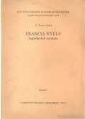 L'Auné Jenő - Francia nyelv joghallgatók számára