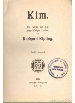 Rudyard Kipling - Kim Rudyard Kipling - Kim, Berlin 0 antikvár könyv
