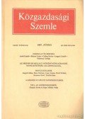 Szabó Katalin - Közgazdasági Szemle XXXIV. évfolyam 1987. június