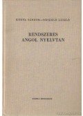 Országh László,Kónya Sándor - Rendszeres angol nyelvtan