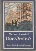 Crawford, Marion - Don Orsino