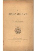 Császár Imre - A színész alkotása