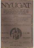 Ignotus - Nyugat 1925. 5-6. szám